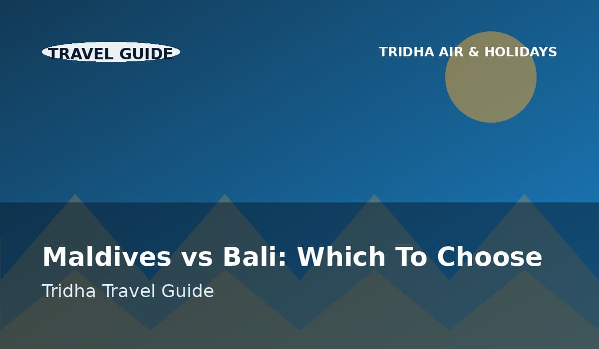 Maldives vs Bali: Which Should You Choose?