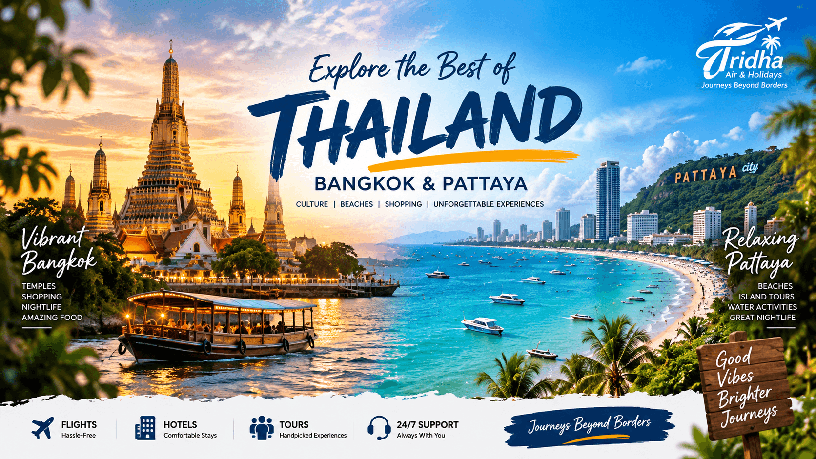 Thailand Bangkok & Pattaya Tour – 5 Days 4 Nights